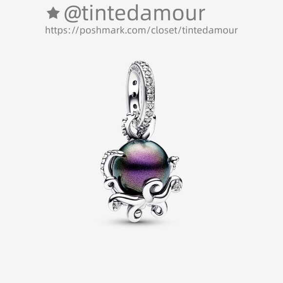 Pandora Disney The Little Mermaid Ursula Dangle Charm - Picture 1 of 2